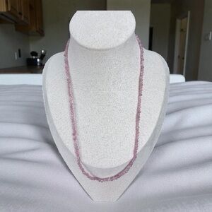 💗 Pink Tourmaline Faceted Necklace — Natural Gemstone — High Quality